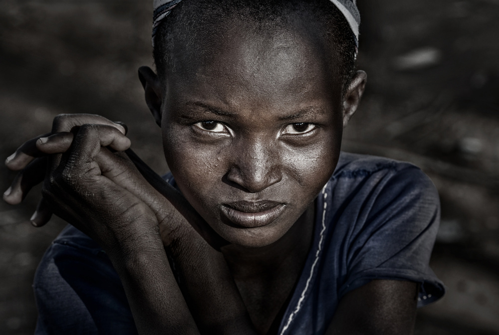 Pokot tribe girl - Kenya von Joxe Inazio Kuesta Garmendia