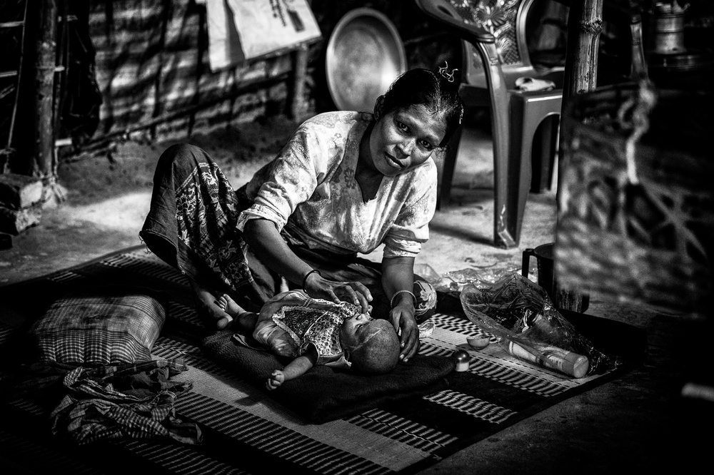 Rohingya refugee home - Bangladesh von Joxe Inazio Kuesta Garmendia