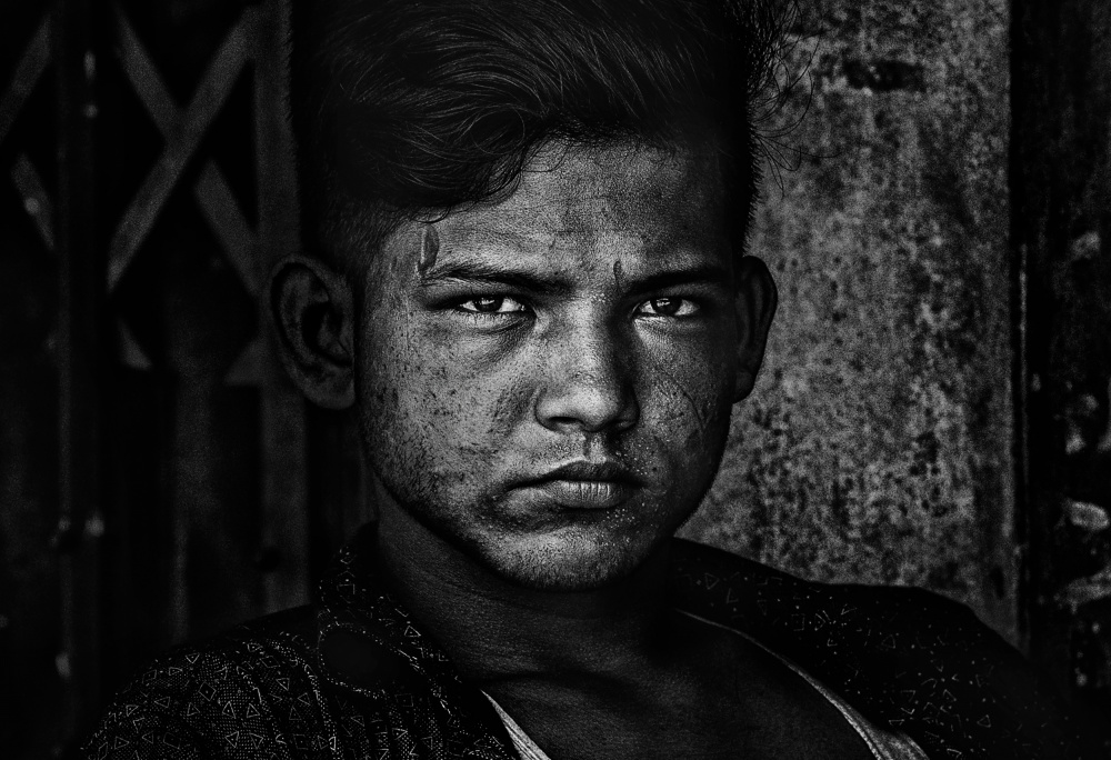 Rohingya refugee boy von Joxe Inazio Kuesta Garmendia