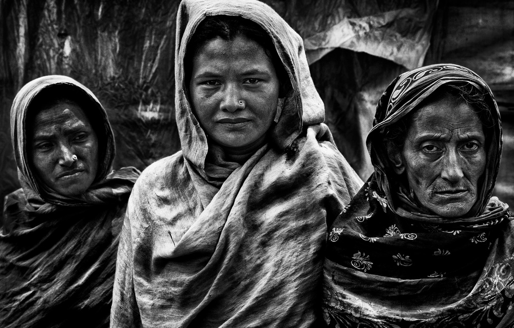 Rohingya women - Bangladesh von Joxe Inazio Kuesta Garmendia