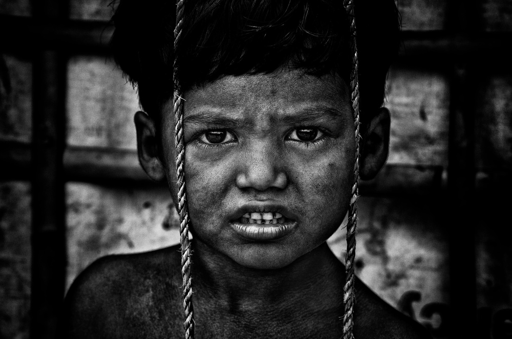 Rohingya child - Bangladesh von Joxe Inazio Kuesta Garmendia