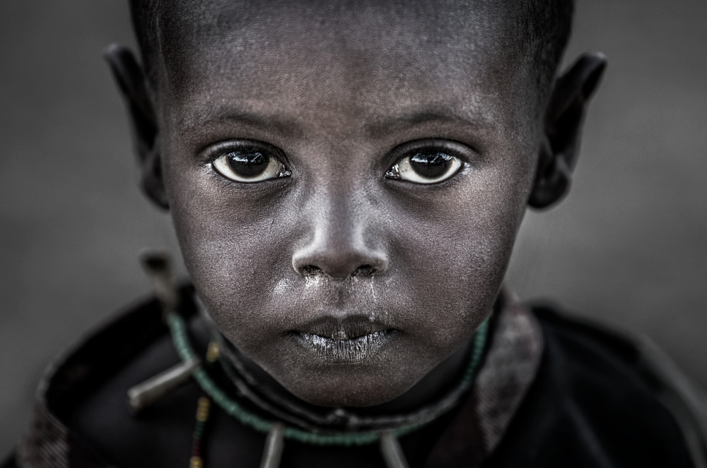 Samburu trbe child-III - South Sudan von Joxe Inazio Kuesta Garmendia