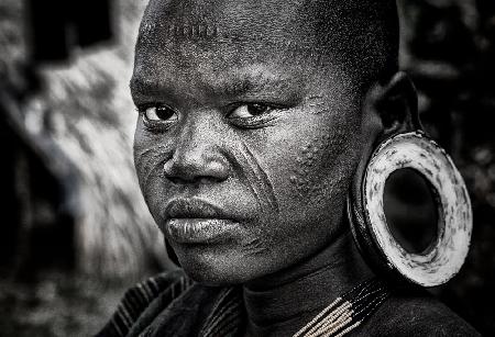 Surmi woman - Ethiopia