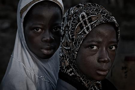 Two girls - Benin