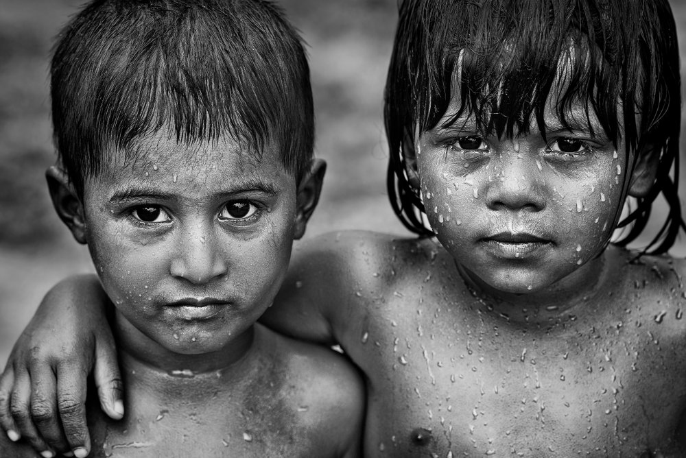 Two Rohingya refugees children. von Joxe Inazio Kuesta Garmendia