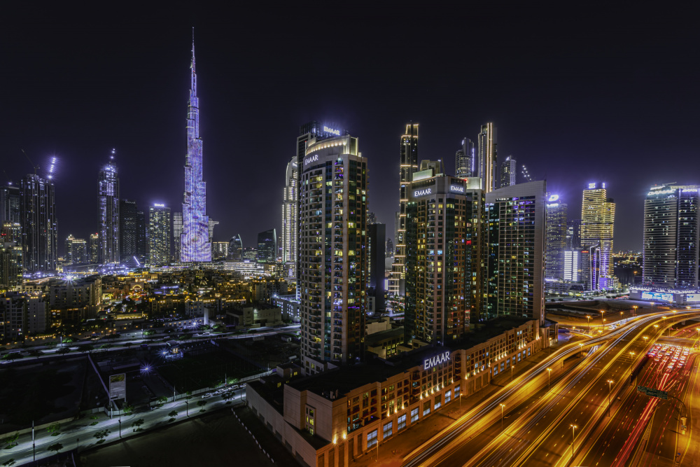 Night In Dubai von Joydasgupta