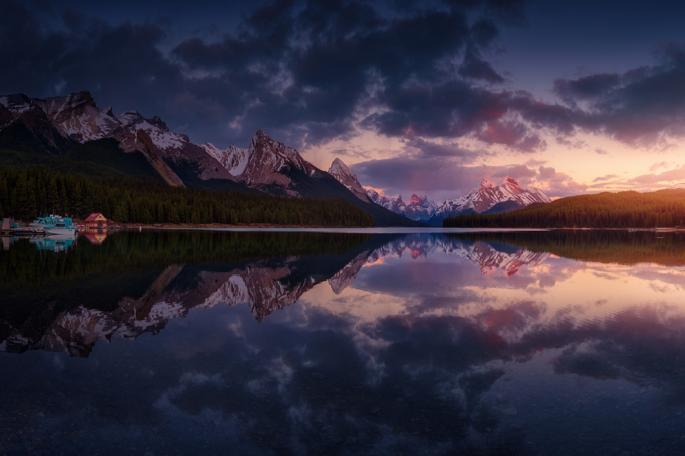 Maligne mountains von Juan Pablo de Miguel