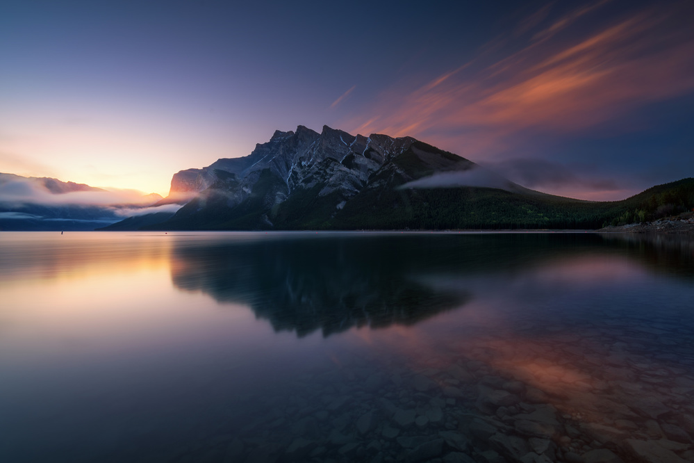 Minewanka mountain-fish von Juan Pablo de Miguel