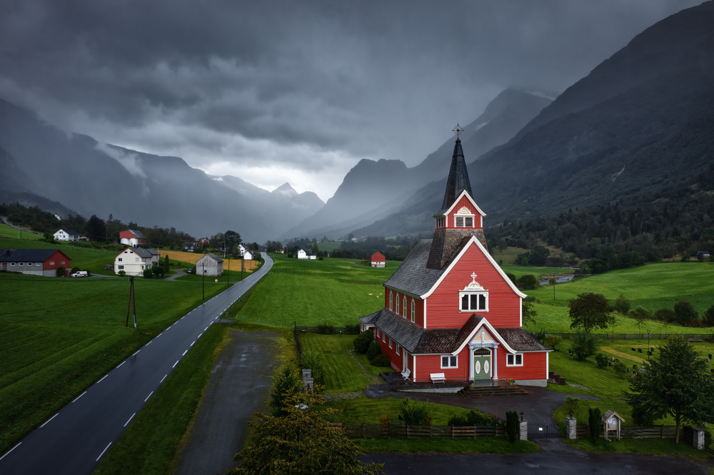 Red Church von Juan Pablo de Miguel