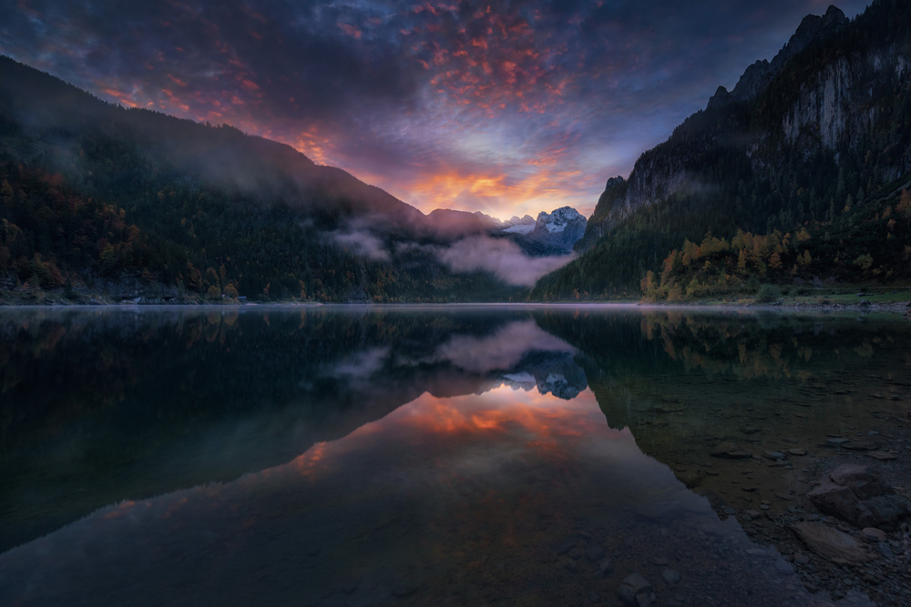 Vorderer Gosausee IV von Juan Pablo de Miguel