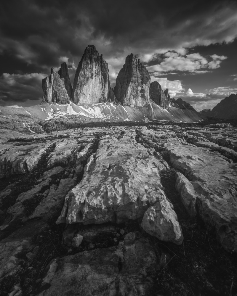 Grande, Ovest and Piccola are the peaks von Juan Romero Salamanca