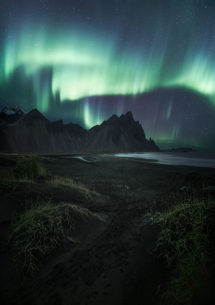 Verstrahorn beach. von Juan Romero Salamanca