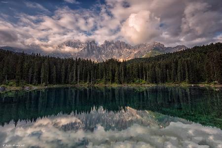 The tranquility of the lake