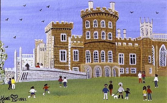 Belvoir Castle, 1992 (w/c)  von Judy  Joel