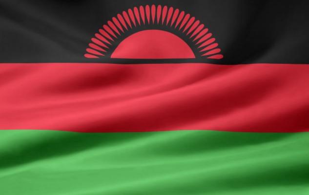 Malawische Flagge von Juergen Priewe