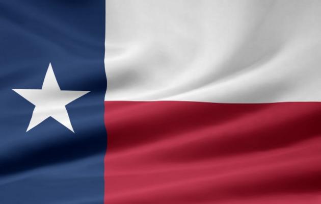 Texas Flagge von Juergen Priewe