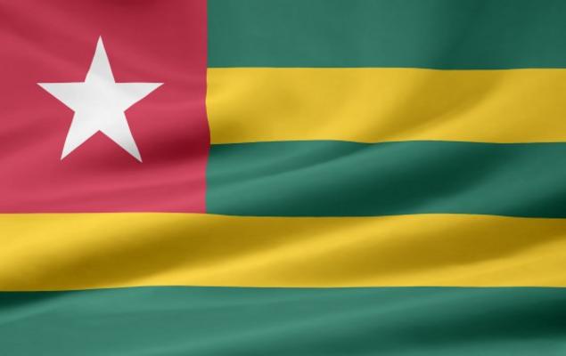 Togo Flagge von Juergen Priewe