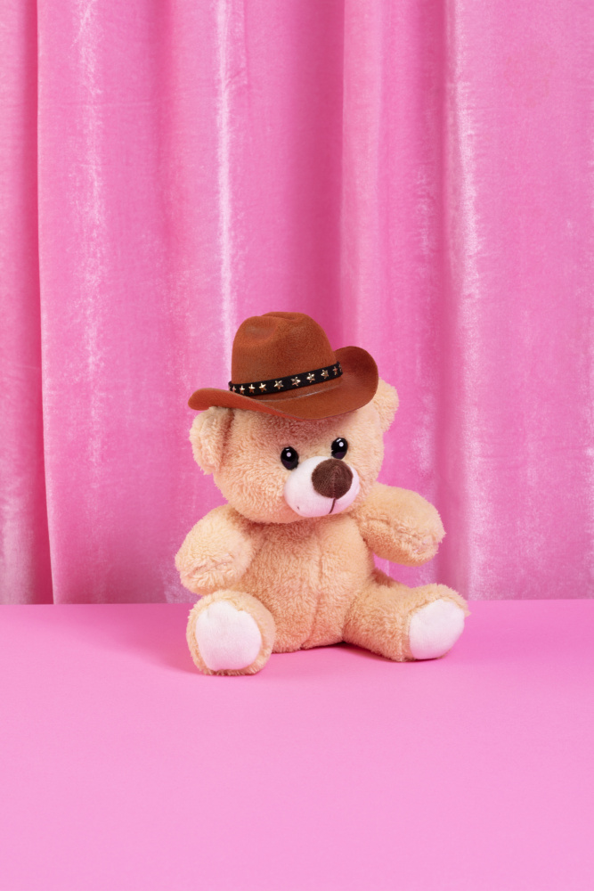 Cowboy teddy bear von Julia Ramiro