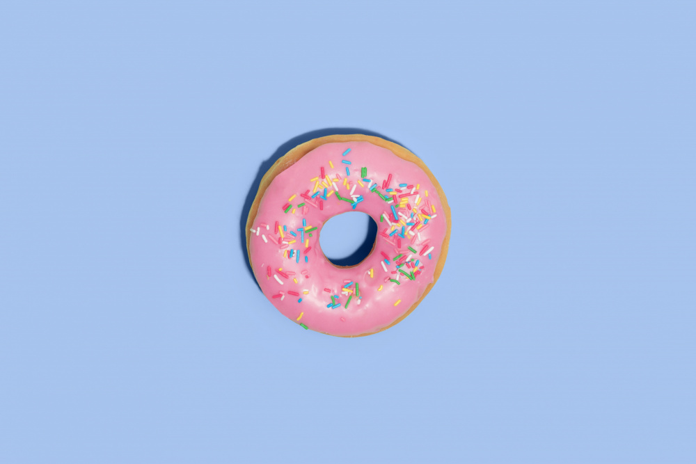 Donut Rosa von Julia Ramiro