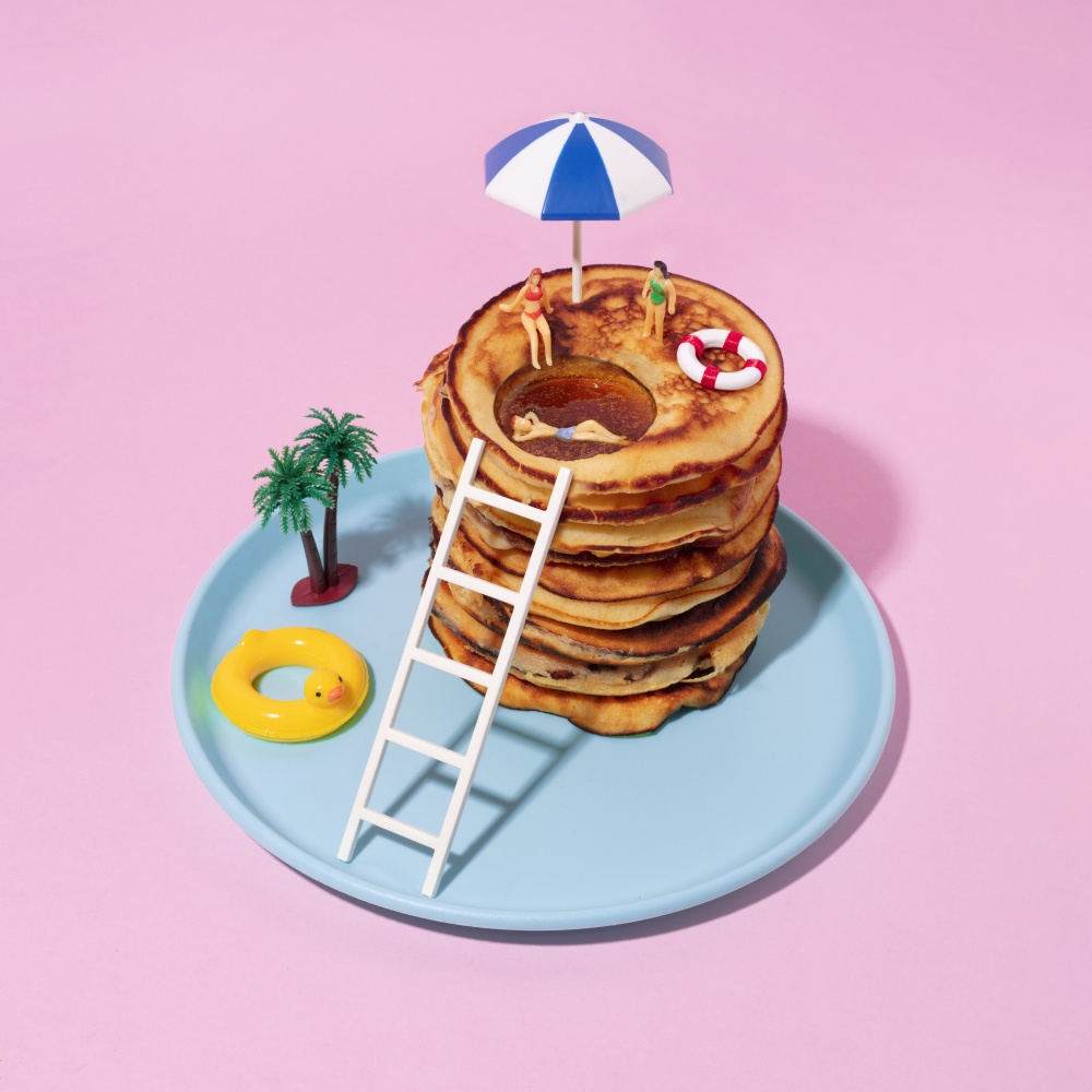 Pancakes Pool Q von Julia Ramiro