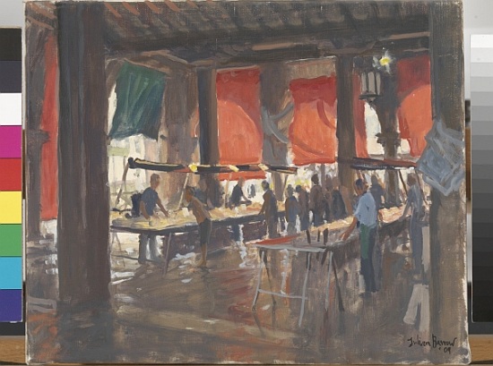 Fish Market, Venice von Julian  Barrow