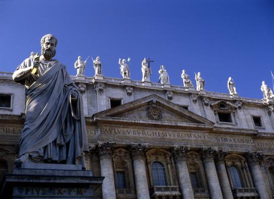 St.Peters, Rome von Julius Fekete