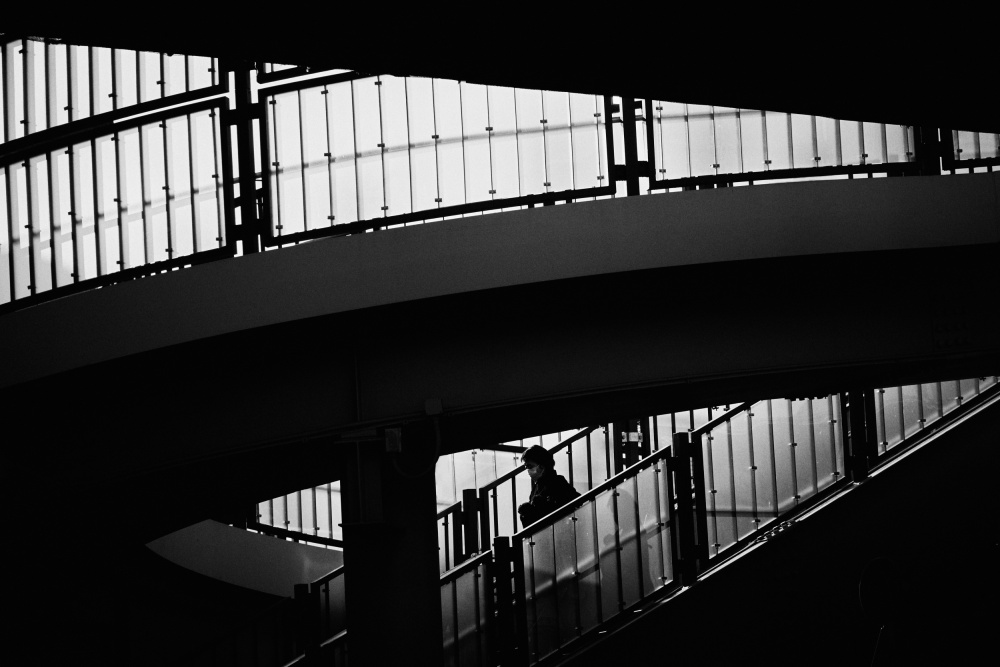 Stairs in the stairs von Jun Suzuki