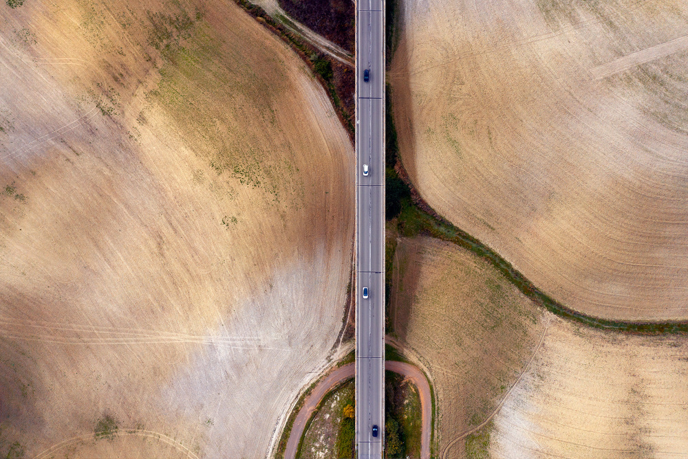 Highway in Tuscany von Jure Kravanja