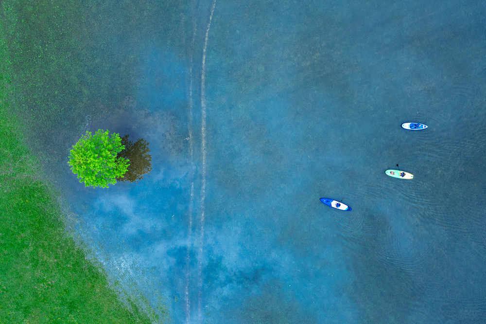 Lake Cerknica, Slovenia von Jure Kravanja