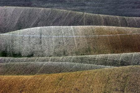 Line on a landscape