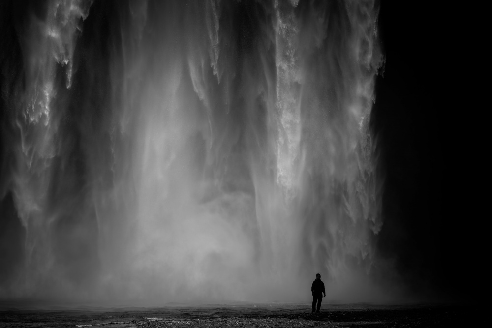 Skógafoss Waterfall von Jure Kravanja