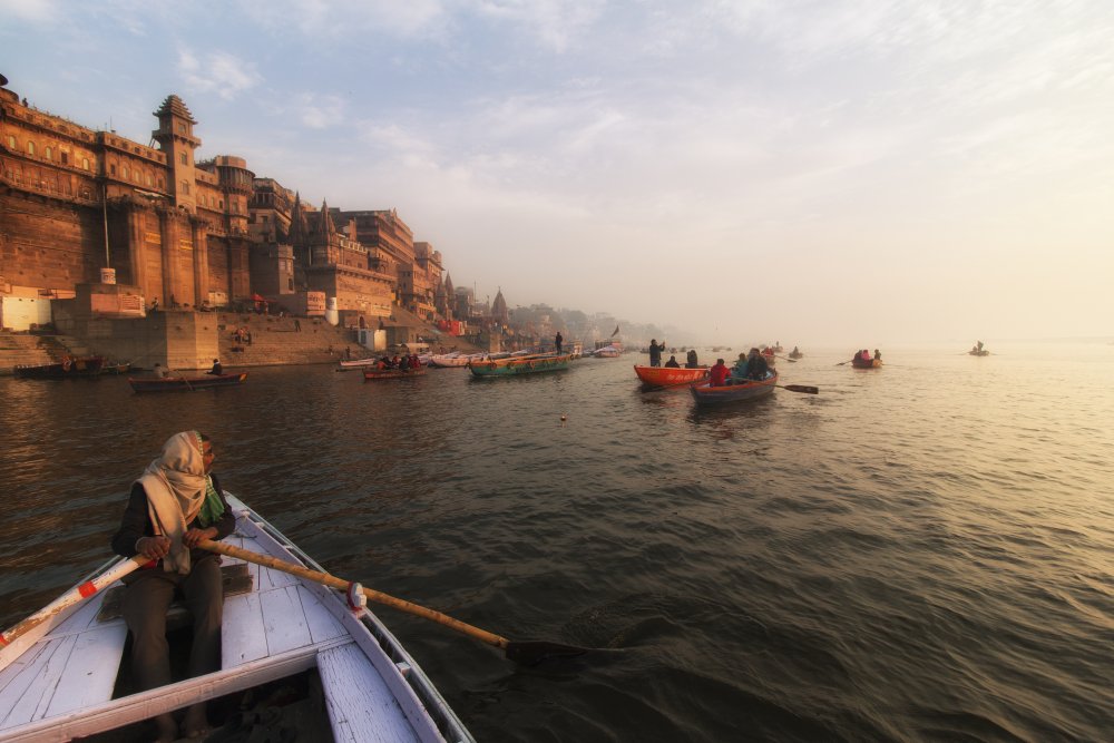 Ganges boat tour von Jurij Bizjak