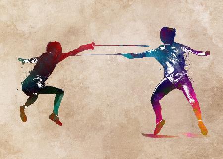 Fencers Sport Art 8