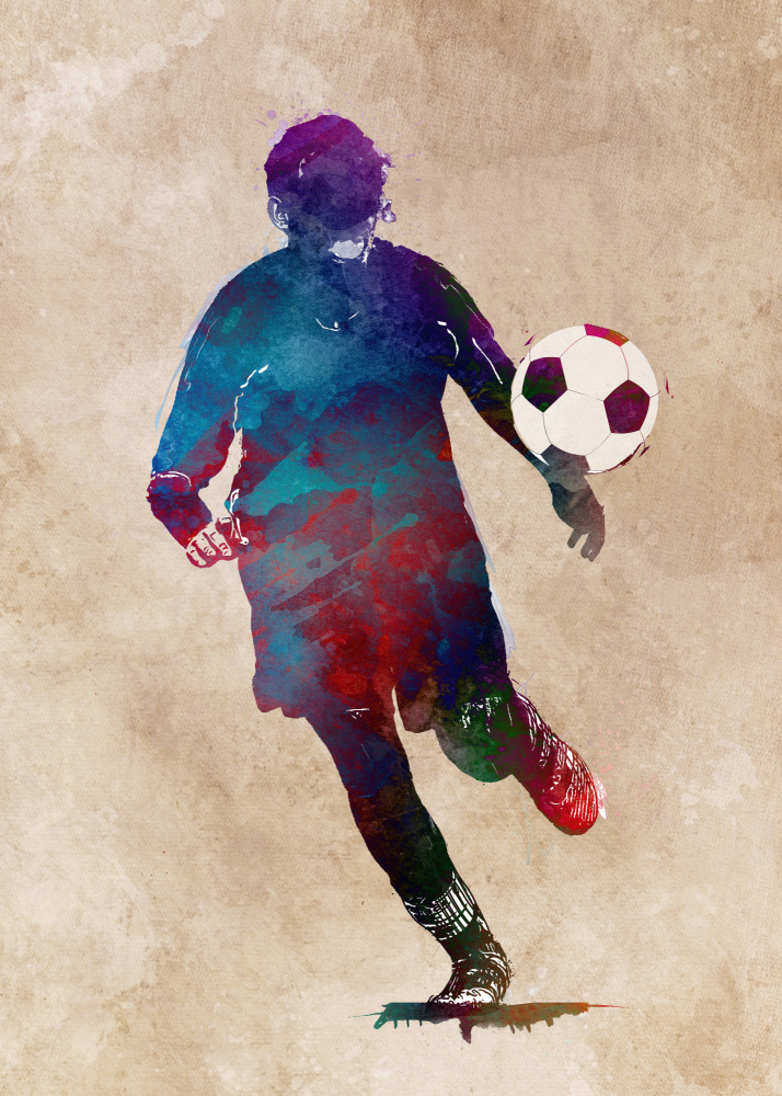 Football Soccer Sport Art 14 von Justyna Jaszke