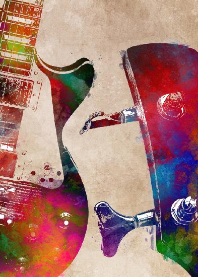 Guitar music art 14