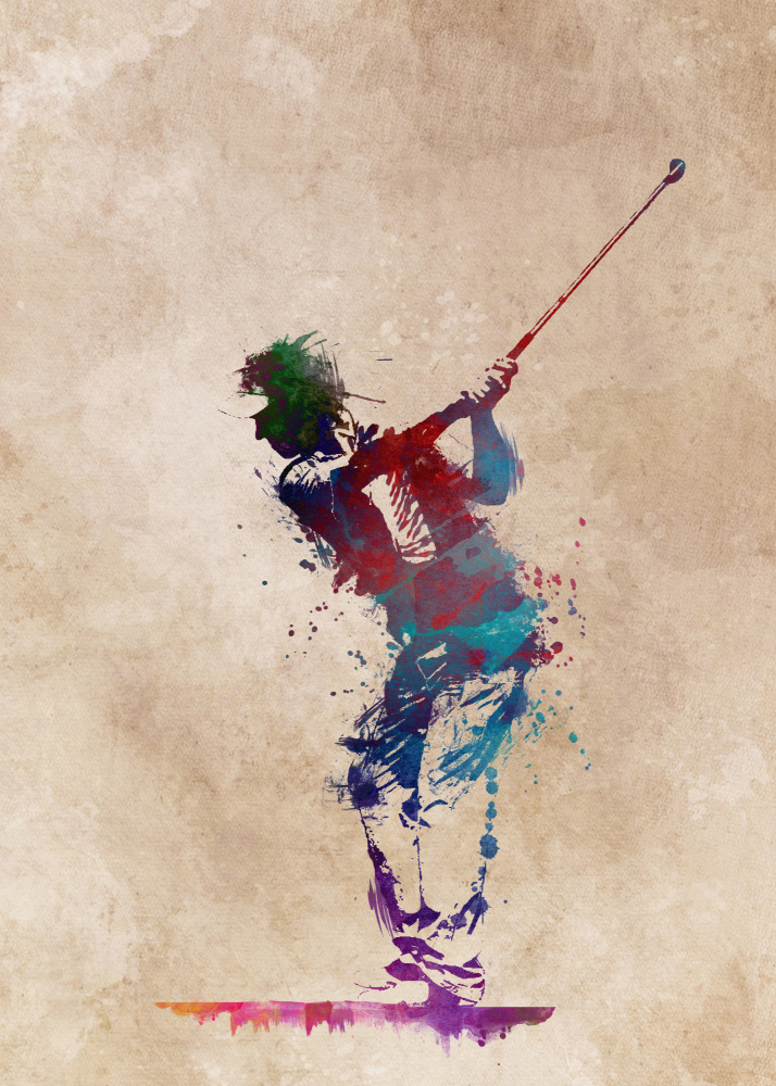 Golf Sport Art (1) von Justyna Jaszke