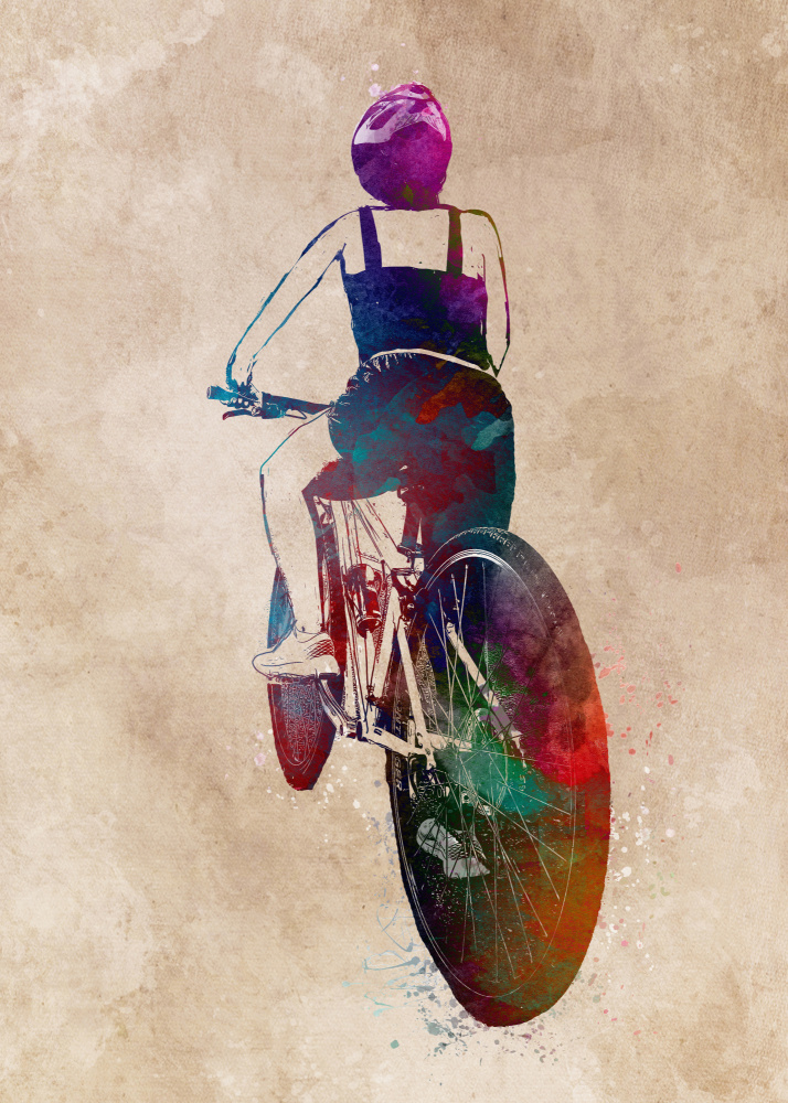 Cycling sport art 51 von Justyna Jaszke