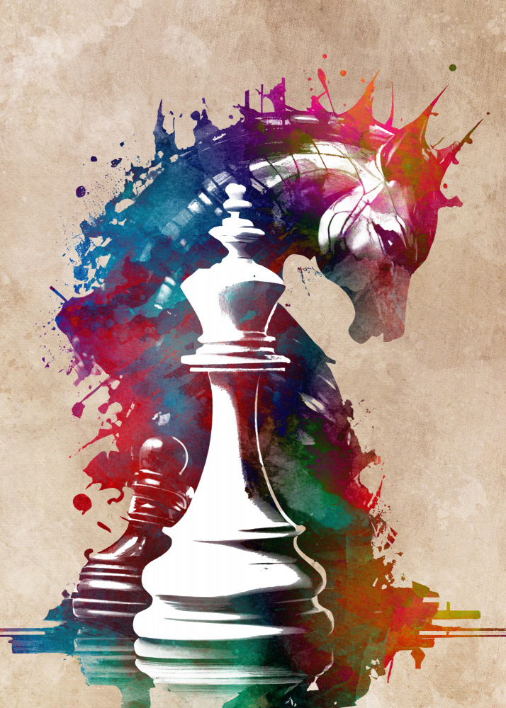 Chess Sport Art 1 von Justyna Jaszke