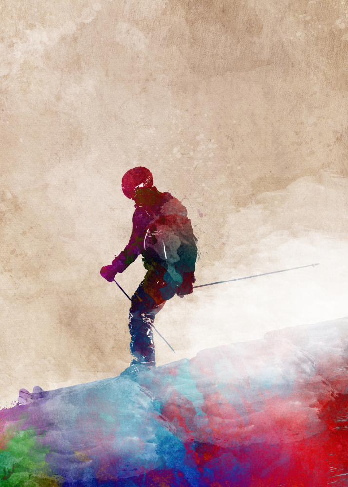 Ski Sport Art 2 von Justyna Jaszke