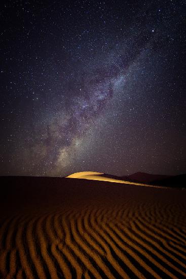 Milky Way over the Dunes of Sossusvlei, Namibia