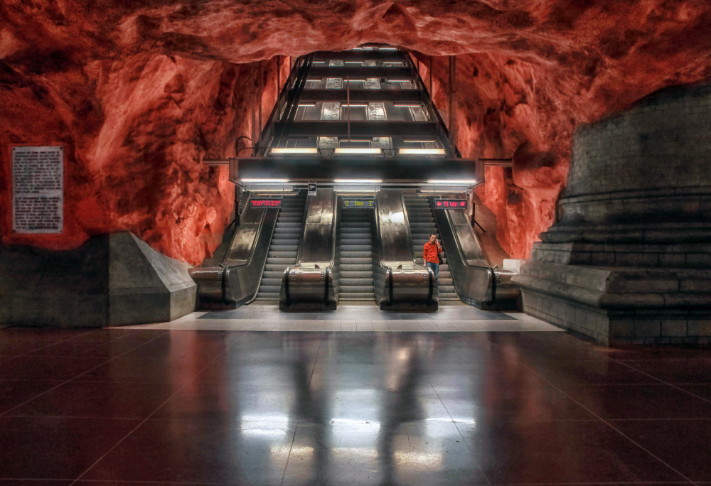 Stockholm underground von Karim Al Thahaby