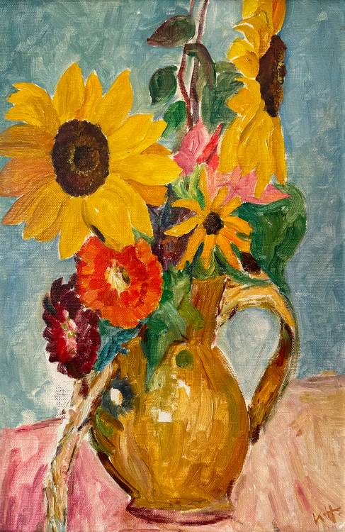 Sonnenblumen 2 von Karl Hugger