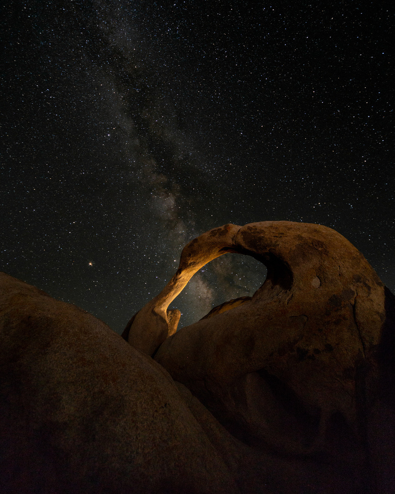 Mobius Arch and the Milky Way von Karl Klingebiel