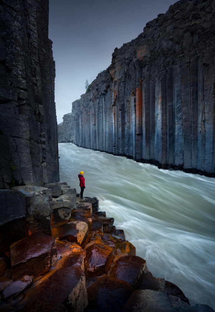 Basalt Canyon von Karol Nienartowicz