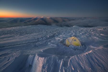 Bivouac at Carynska