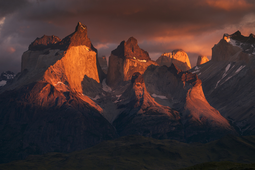 Cordillera Paine von Karol Nienartowicz