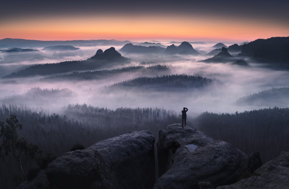 Saxon Switzerland von Karol Nienartowicz