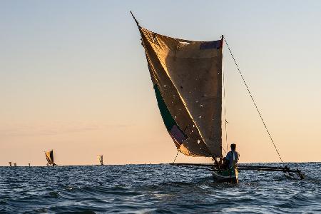 Out on the ocean