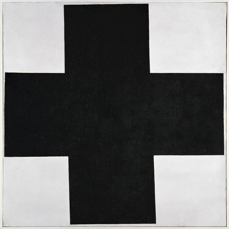 Black Cross von Kasimir Sewerinowitsch Malewitsch