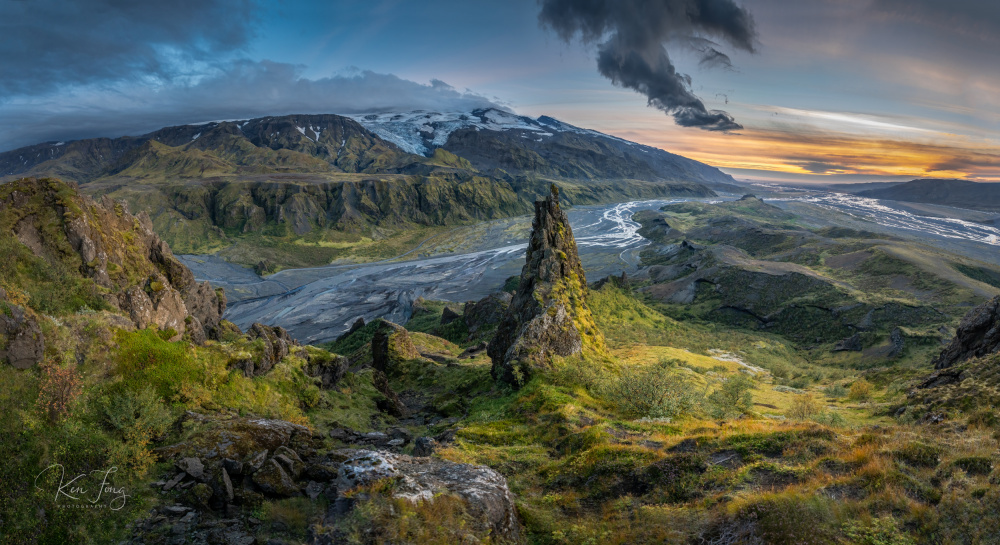 Thors Valley Panoramic von Ken Fong